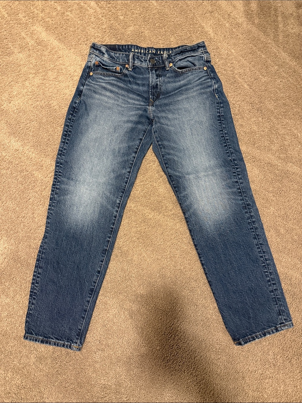 American Eagle Outfitters Men's Medium Blue Straight Jeans 28/30
